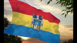 preview picture of video 'Bandera del Estado de Aguascalientes (Propuesta no oficial) e Himno de Aguascalientes'