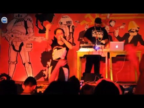 HISPANA (MAMBA NEGRA) DJ PHAT - RAP GAME en vivo THE PIT CUERNAVACA ‎‬