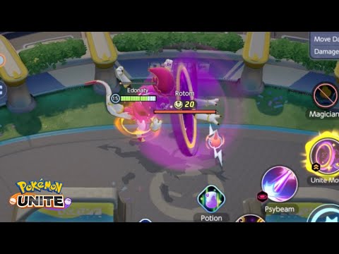 How Many HOOPA UNITE MOVE Kills ROTOM?! | Pokémon UNITE