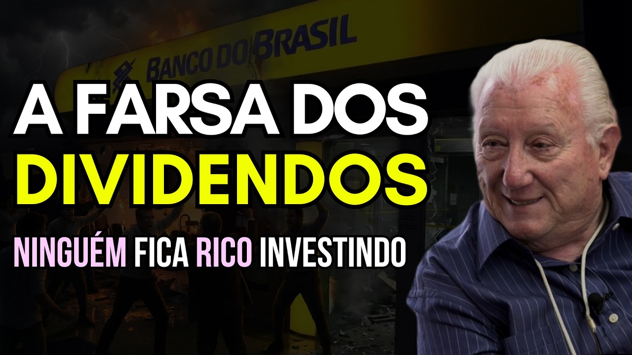 Ninguém Fica Rico Investindo, Nem Barsi, Dividendos Não o Deixaram Rico