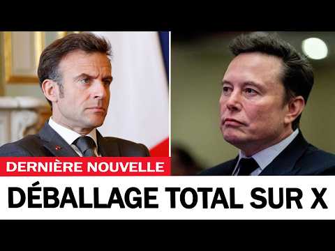 Ce que Musk vient de dire à propos de Macron est incroyable.