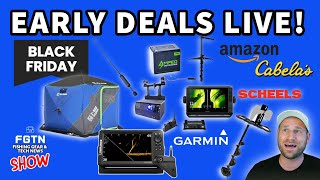 Pre-Black Friday Ice Fishing Deals LIVE Now - FGTN Show #83