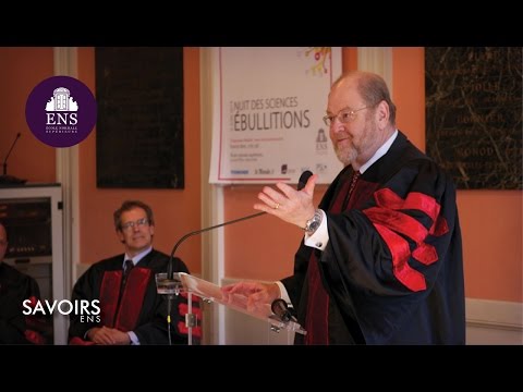 Prix Nobel de médecine - James E Rothman est Docteur honoris causa de l'École normale supérieure