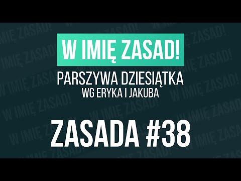 Odcinek 08  - Zasada Sandlera nr 38 Problem, z którym przychodzi do ciebie prospekt, nigdy...