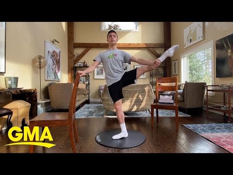 This ballet student isn’t letting quarantine get in the way of his dreams | GMA Digital
