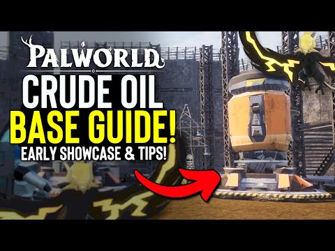 PALWORLD - Oil Production Base Guide! (How It Works and Tips!) | + Crude Oil Farm Tour