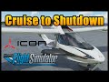ICON A5 Shutdown In MSFS2020 Cruise To Shutdown Tutorial W Checklists