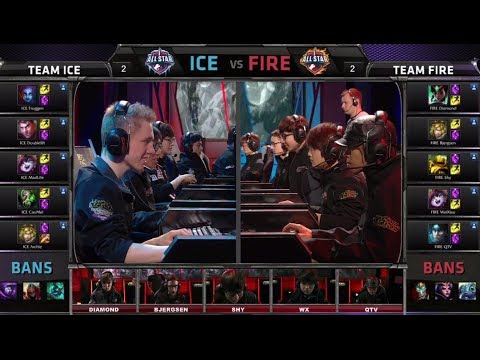 Team ICE vs Team FIRE | All-Star Challenge URF mode | All-star Paris 2014 Day 1