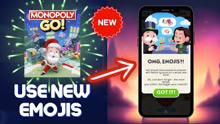 How to Use Emojis On Monopoly Go! | How to Send Emojis Monopoly Go