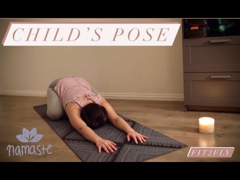 HOW TO DO CHILD POSE OR BALASANA | YOGA POSE | FIT2FLY