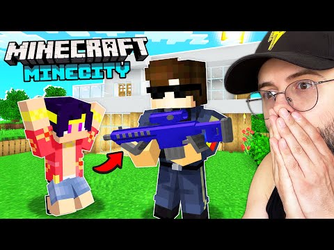 Am fost arestat de POLITIE pentru ARME ILEGALE pe Minecity...