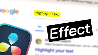How To Highlight Text In Davinci Resolve