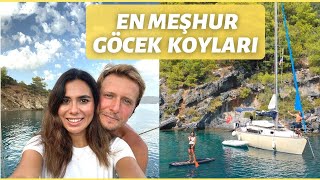 GÖCEK KOYLARI ⛵ TEKNE ile Ege'nin En MEŞHUR KOYLARI (Bedri Rahmi, Hamam, Sarsala