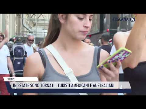 2023-10-16 FIRENZE - IN ESTATE SONO TORNATI I TURISTI AMERICANI E AUSTRALIANI