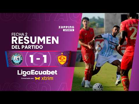 Guayaquil City 1 - 1 SD Aucas / Fecha 2 / Liga Ecuabet conectada por Xtrim 2026