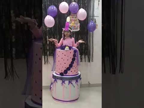 Garvita as BARBIE cake