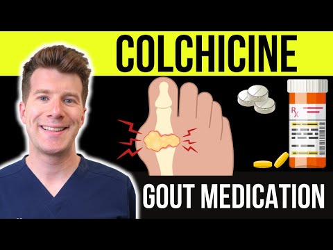 Colchicine 0.5mg, 0.6mg and 1.2mg tablets