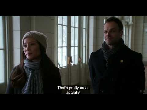 Elementary S3 E17 - T-Bone And The Iceman. Holmes comments on family - Use a crowbar.
