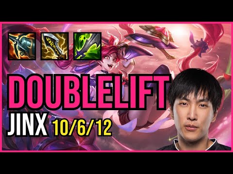 DOUBLELIFT - JINX vs SENNA ADC - NA Master - Patch 11.4