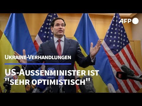 Verhandlungen über Ukraine-Plan: Rubio nach Gesprächen in Genf "sehr optimistisch" | AFP