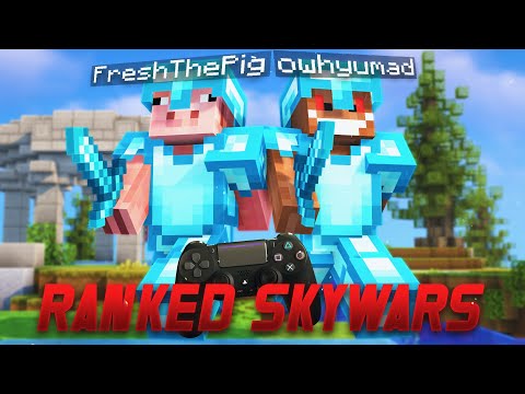 NOONE Can Stop This Controller Duo! (Ranked Skywars)