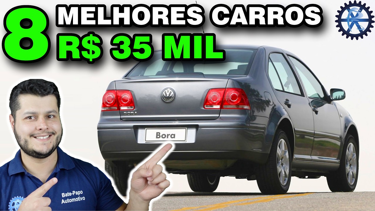 8 MELHORES CARROS até 35 MIL REAIS para COMPRAR