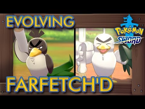 Pokémon Sword & Shield - How to Evolve Farfetch'd into Sirfetch'd