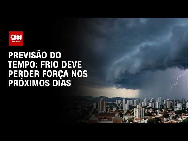 Semana começa fria e terminará quente após chuvas | AGORA CNN