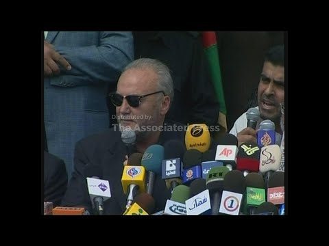 British lawmaker George Galloway takes aid to Gaza