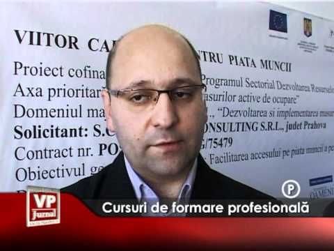 Cursuri de formare profesională