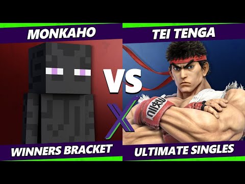 S@X 458 - Monkaho (Steve) Vs. Tei Tenga (Ryu) Smash Ultimate - SSBU