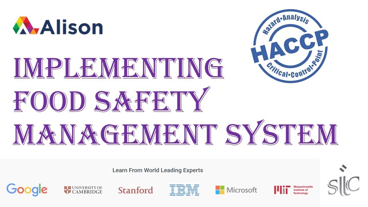Implementing a food safety Management System