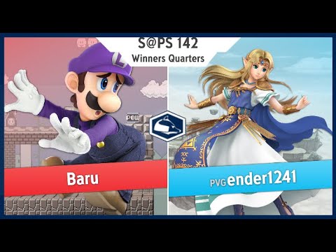 S@PS 142 Ultimate Singles - Baru(Luigi) vs ender1241(Zelda) Winners Quarters