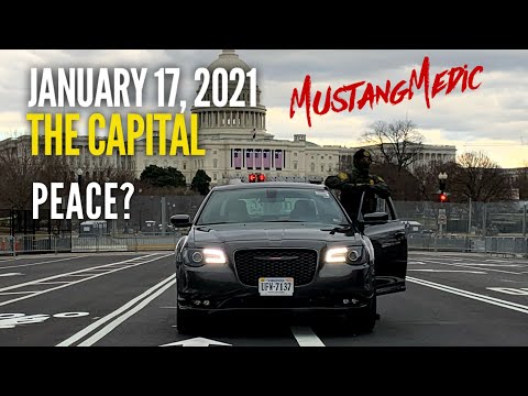 Peace at the Capitol January 17 MustangMedic reporting