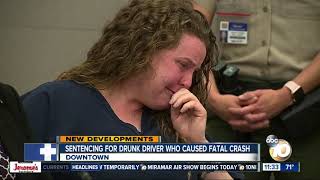 Drunk driver sentenced for deadly crash