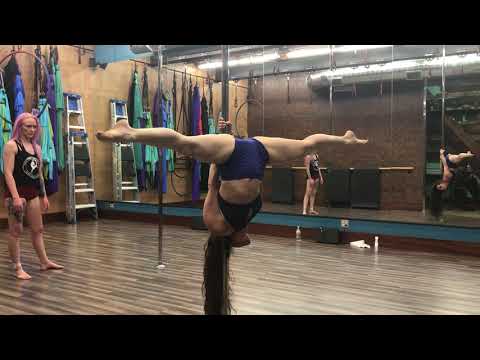 Cirque du Soleil artist Jenyne Butterfly at Boise Aerial & Fitness