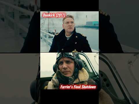 In this Dunkirk Scene, Farrier Made The Ultimate Sacrifice 💥 #shorts  #movieclips #tomhardy