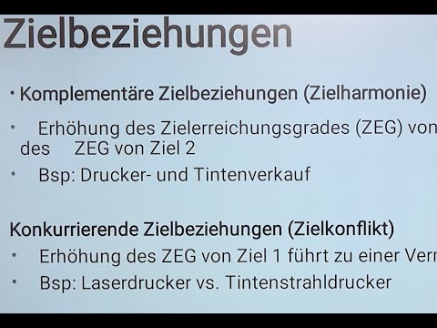 Zielbeziehungen