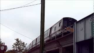 preview picture of video 'MTA Long Island Rail Road Bombardier M7 #7222 departing Lynbrook'