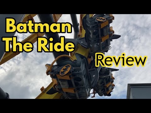 Video review of Batman The Ride by Roller Coasters of Thailand