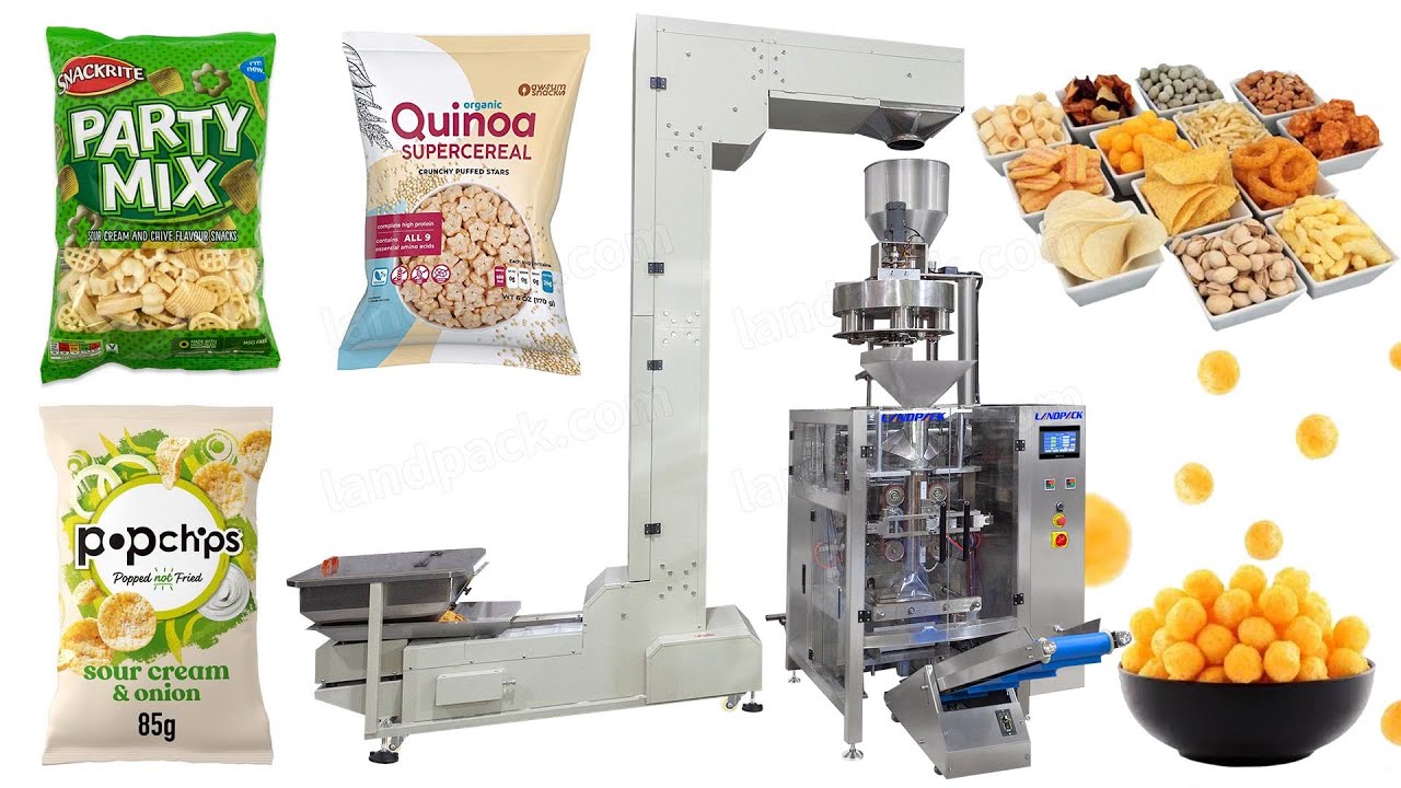 Automatic Snacks Vertical Pouch Packing Machine