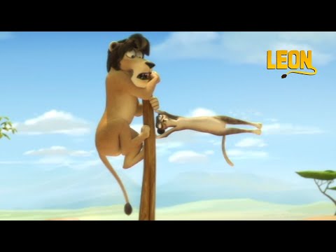 On Off | Leon the Lion | 75' Compilation | Crazy animals