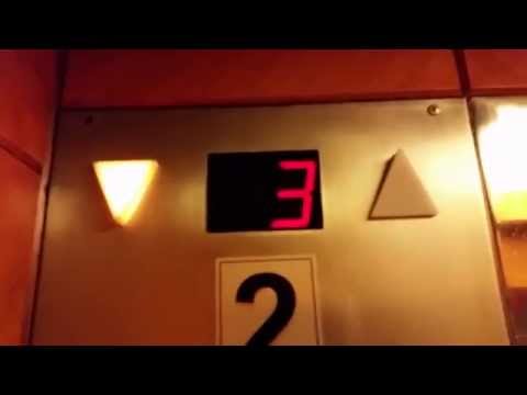 AWESOME & FAST Nechushtan-Schindler traction elevators @ David Hotel in The Dead Sea