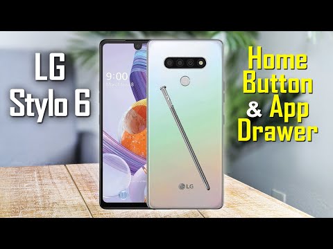LG Stylo 6 Home Button & App Drawer