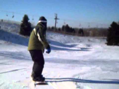 Our first learning of Snowboarding at Villa Olivia SKi Resort Dec 18 2010