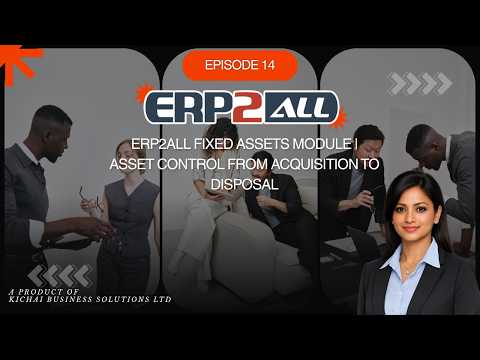 ERP2ALL Fixed Assets | Never Lose Track of Your Business Assets, Simplify Depreciation, Compliance.