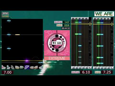 GITADORA / WE ARE - EXTREME (GUITARFREAKS 11thMIX & drummania 10thMIX)