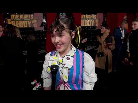 Five Nights at Freddy’s 2 INTERVIEW- Piper Rubio at the red carpet world premiere 