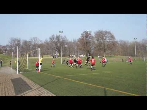 TuS 1860 Neustadt vs VfB Germania Halberstadt das Tor zum 1:0 mit Zeitlupe