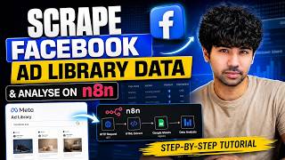 How to Scrape Facebook Ad Library Data + Analyse on n8n 🔥